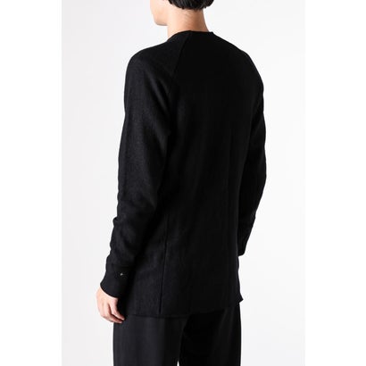 raglan long sleeve medium fit t-shirt （BLACK）｜詳細画像