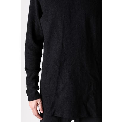 raglan long sleeve medium fit t-shirt （BLACK）｜詳細画像