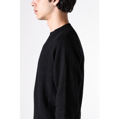 raglan long sleeve medium fit t-shirt （BLACK）｜詳細画像