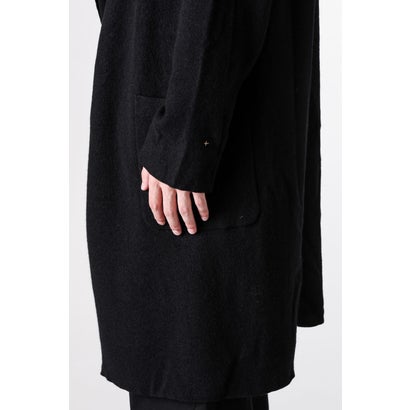hooded cardigan （BLACK）｜詳細画像