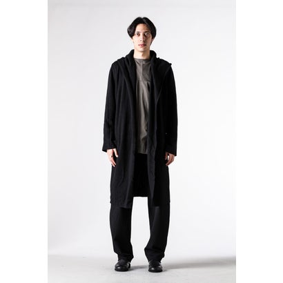hooded cardigan （BLACK）｜詳細画像
