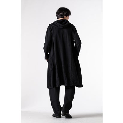 hooded cardigan （BLACK）｜詳細画像