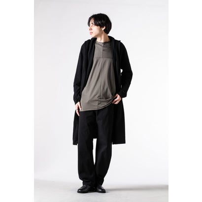 hooded cardigan （BLACK）｜詳細画像