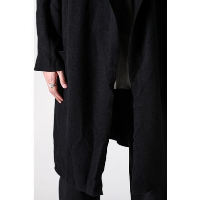 hooded cardigan （BLACK）｜詳細画像