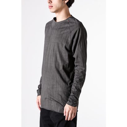 raglan long sleeve medium fit t-shirt （Carbon）｜詳細画像
