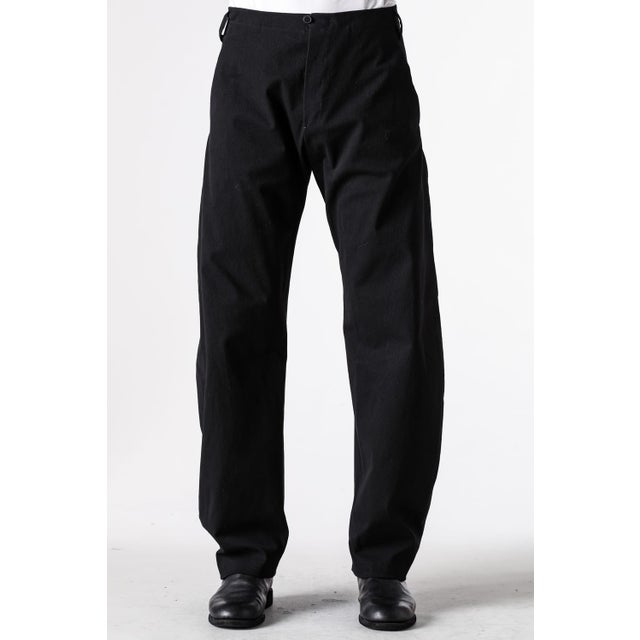 6 pocket wide pants （BLACK）
