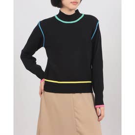 カラーリンキングニット （ブラック）