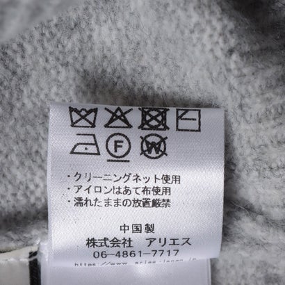 ミューネローラ Miunelora フラワーモチーフニット （シルバーグレー）｜詳細画像