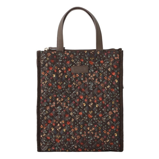 【Buckingham Tote（バッキンガムトート）】キルティング ミニ （ブラウン）