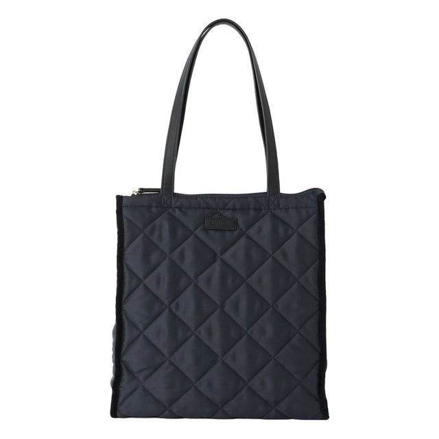 【Buckingham Tote（バッキンガムトート）】キルティング ラージ （ネイビー）