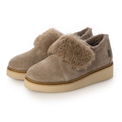 フェイクファーストラップシューズ （オークスエード）｜詳細画像
