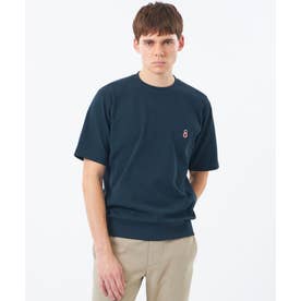 【予約販売】BUCKINGHAM BEAR スウェットTシャツ ミリタリーワッフル （ネイビー）