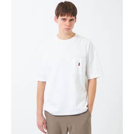 【WEB&一部店舗限定】BUCKINGHAM BEAR スピンドルTシャツ コンパクトスムース （ホワイト）