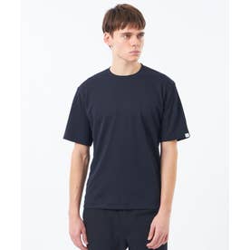 クルーネックTシャツ ミニワッフル （ネイビー）