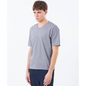 VネックTシャツ 36Gノードシールドハニカム （ネイビー）