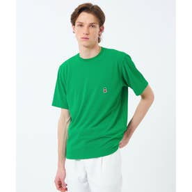BUCKINGHAM BEAR クルーネックTシャツ ソフトメッシュカノコ （ライトグリーン）