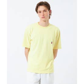 BUCKINGHAM BEAR クルーネックTシャツ ソフトメッシュカノコ （イエロー）
