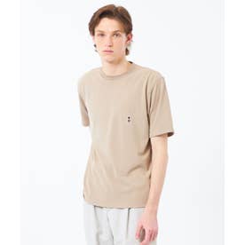 BUCKINGHAM BEAR クルーネックTシャツ ソフトメッシュカノコ （ベージュ）