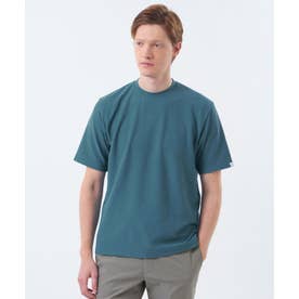 クルーネックTシャツ パイル調ソフトエアー （ブルー5）