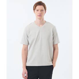 VネックTシャツ サーフニット （ライトグレー）