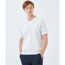 VネックTシャツ サーフニット （ホワイト）