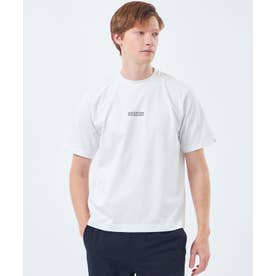 【WEB&一部店舗限定】クルーネックロゴTシャツ 度詰め天竺 （ホワイト）