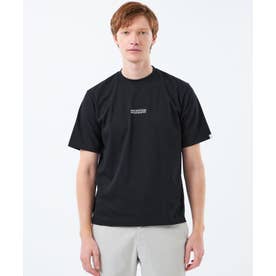 【WEB&一部店舗限定】クルーネックロゴTシャツ 度詰め天竺 （ブラック）