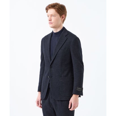 マッキントッシュ フィロソフィー MACKINTOSH PHILOSOPHY 【予約販売】テーラードジャージージャケット EMMETEXダイアゴナルジャージー （チャコールグレー2）｜詳細画像