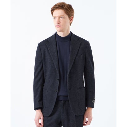 マッキントッシュ フィロソフィー MACKINTOSH PHILOSOPHY 【予約販売】テーラードジャージージャケット EMMETEXダイアゴナルジャージー （ネイビー）｜詳細画像