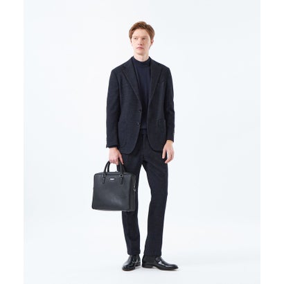 マッキントッシュ フィロソフィー MACKINTOSH PHILOSOPHY 【予約販売】テーラードジャージージャケット EMMETEXダイアゴナルジャージー （ネイビー）｜詳細画像