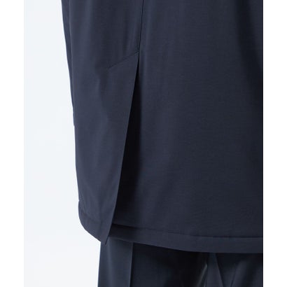 【予約販売】バックコーティングツイル WELLINGHTON（ウェリントン）middle button through パデッド （ネイビー）｜詳細画像