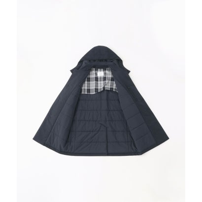 【予約販売】バックコーティングツイル WELLINGHTON（ウェリントン）middle button through パデッド （ネイビー）｜詳細画像