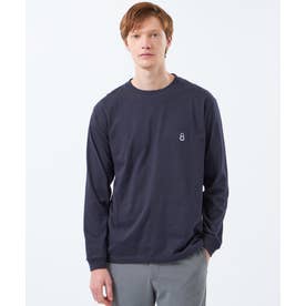 【WEB&一部店舗限定】BUCKINGHAM BEAR 5.6オンス天竺 クルーネックロンT （ネイビー）