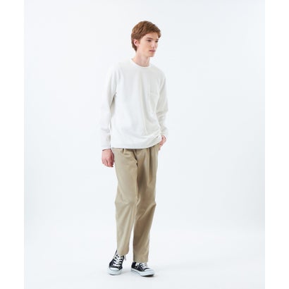 マッキントッシュ フィロソフィー MACKINTOSH PHILOSOPHY ブリテック クルーネックロンT 針抜きジャージー （ホワイト）｜詳細画像