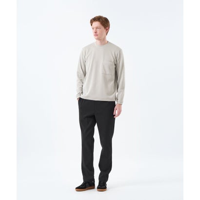 マッキントッシュ フィロソフィー MACKINTOSH PHILOSOPHY ブリテック クルーネックロンT 針抜きジャージー （ホワイト）｜詳細画像