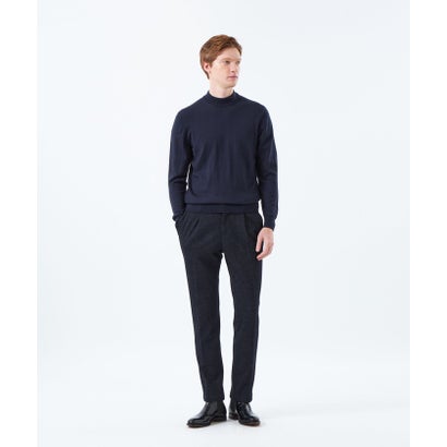 マッキントッシュ フィロソフィー MACKINTOSH PHILOSOPHY テーラードジャージーワンタックテーパードパンツ EMMETEXダイアゴナルジャージー （ネイビー）｜詳細画像