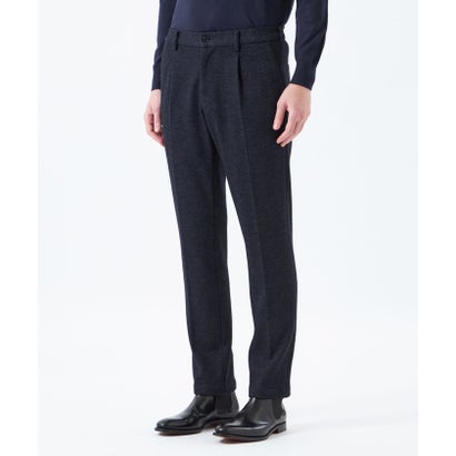 マッキントッシュ フィロソフィー MACKINTOSH PHILOSOPHY テーラードジャージーワンタックテーパードパンツ EMMETEXダイアゴナルジャージー （ネイビー）｜詳細画像