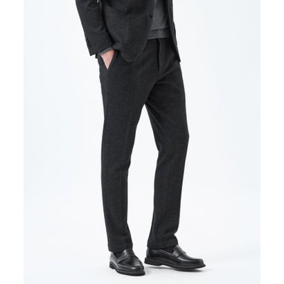 マッキントッシュ フィロソフィー MACKINTOSH PHILOSOPHY テーラードジャージーワンタックテーパードパンツ EMMETEXダイアゴナルジャージー （チャコールグレー）｜詳細画像