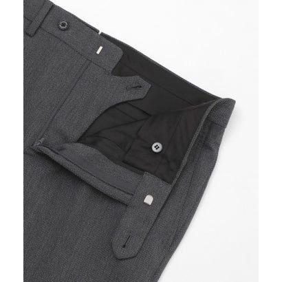 マッキントッシュ フィロソフィー MACKINTOSH PHILOSOPHY トロッター トラウザーズ#000（ナンバーゼロ）バーズアイメランジ （チャコールグレー）｜詳細画像