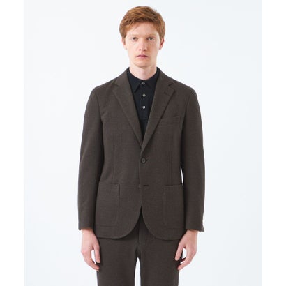 マッキントッシュ フィロソフィー MACKINTOSH PHILOSOPHY テーラードジャージー ジャケット グレンチェック/千鳥/ヘリンボン （チャコールグレー）｜詳細画像