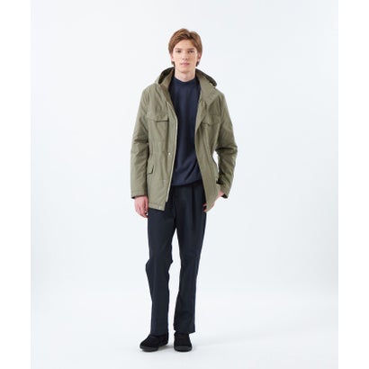 マッキントッシュ フィロソフィー MACKINTOSH PHILOSOPHY 高密度ツイル  BELFAST（ベルファスト）ミリタリーパーカ パデッド （ブラック）｜詳細画像