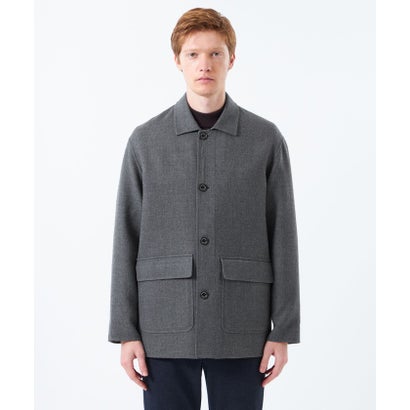 マッキントッシュ フィロソフィー MACKINTOSH PHILOSOPHY リバーシブルカーコート 高密度リバークロス （グレー）｜詳細画像