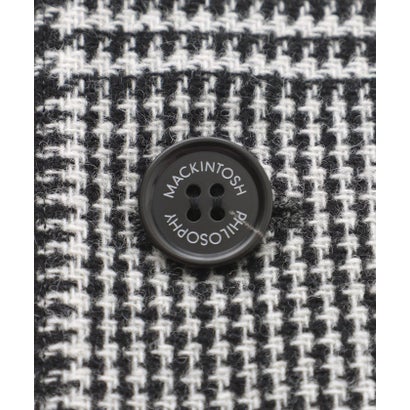 マッキントッシュ フィロソフィー MACKINTOSH PHILOSOPHY HEAT TWEED WELLINGTON（ウェリントン）middle button through （チャコールグレー）｜詳細画像