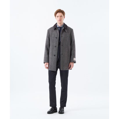 マッキントッシュ フィロソフィー MACKINTOSH PHILOSOPHY HEAT TWEED WELLINGTON（ウェリントン）middle button through （チャコールグレー）｜詳細画像