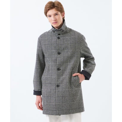 マッキントッシュ フィロソフィー MACKINTOSH PHILOSOPHY HEAT TWEED WELLINGTON（ウェリントン）middle button through （チャコールグレー2）｜詳細画像