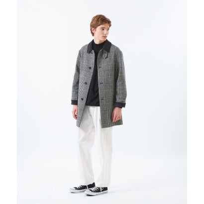 マッキントッシュ フィロソフィー MACKINTOSH PHILOSOPHY HEAT TWEED WELLINGTON（ウェリントン）middle button through （チャコールグレー2）｜詳細画像
