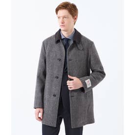 HEAT TWEED WELLINGTON（ウェリントン）middle button through （チャコールグレー2）