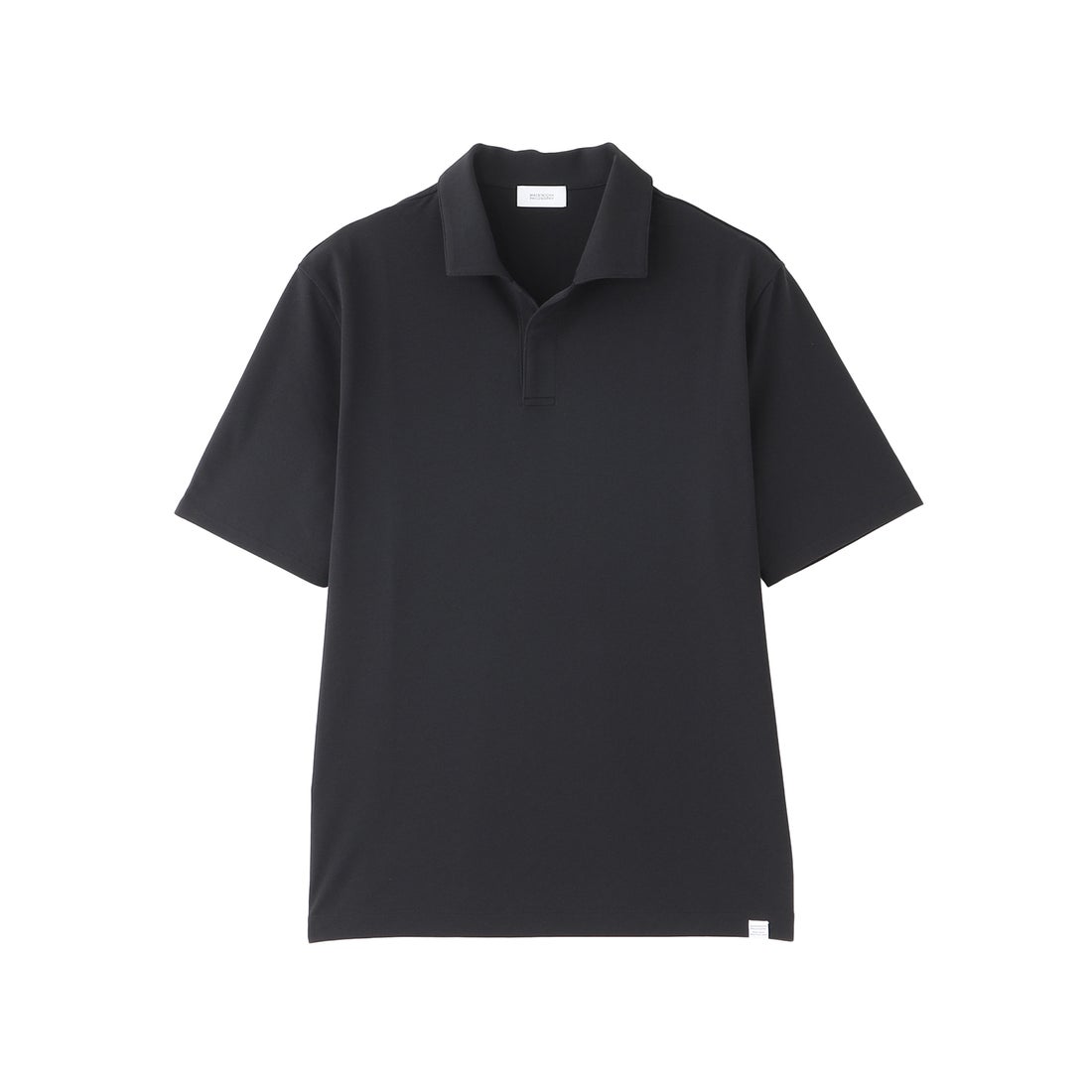 MACKINTOSH PHILOSOPHY（マッキントッシュ フィロソフィー）【WEB&一部店舗限定】ピケ鹿の子スキッパーポロ （ブラック）