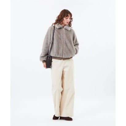 マッキントッシュ フィロソフィー MACKINTOSH PHILOSOPHY 【予約販売】【Hollins(ホリンズ)】エコファーブルゾン （グレー）｜詳細画像