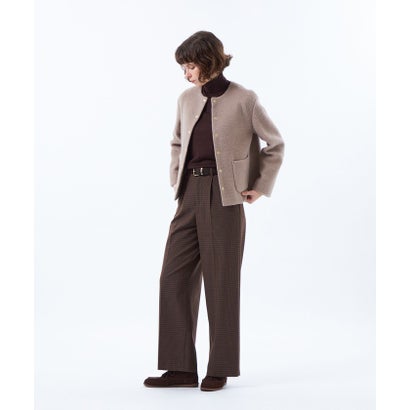 マッキントッシュ フィロソフィー MACKINTOSH PHILOSOPHY 【WEB&一部店舗限定】ウールパイルショートコート （ブラック）｜詳細画像